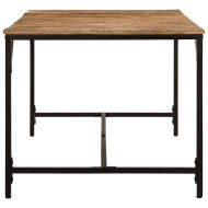 Трапезна маса, 180x90x75 см, грубо мангово дърво масив