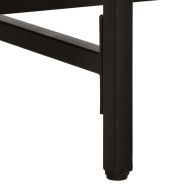 Трапезна маса, 180x90x75 см, грубо мангово дърво масив