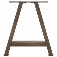 Крака за масичка за кафе, А-образни, 2 бр., 50 x (42-43) см, стомана