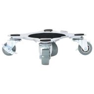 Мебелни колелца 4 бр. с повдигач 15,5x15,5x5,5 см, стомана 1000 кг