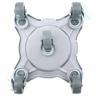 Мебелни колелца 4 бр. с повдигач 15,5x15,5x5,5 см, стомана 1000 кг