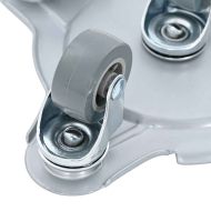 Мебелни колелца 4 бр. с повдигач 15,5x15,5x5,5 см, стомана 1000 кг