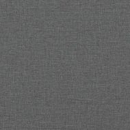 Двуместен диван, тъмносив, 180x78x84 см, плат