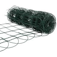 Ограда за тревни площи, прахово боядисана тел, 25х0,65 м