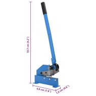 Лостова ножица 200 мм синя