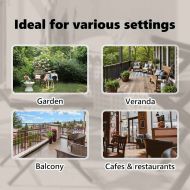 Външна ролетна щора, 200x270 см, кремава