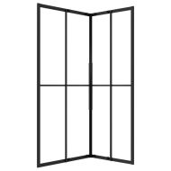 Душ кабина, ESG стъкло, 90x70x180 см