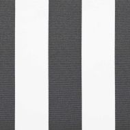 Прибираща се тента антрацит и бял 4x3 м плат и алуминий