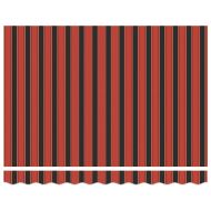 Сгъваем навес Оранжево и кафяво 350 x 250 cm