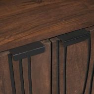 Комплект мебели за баня с чекмедже 3 pcs Кафяво Инженерно дърво