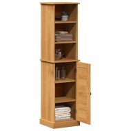 Комплект мебели за баня с рафт VIGO 2 pcs Кафяв и меден кафяв