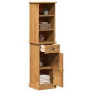 Комплект мебели за баня с рафт VIGO 2 pcs Кафяв и меден кафяв