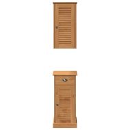 Комплект мебели за баня с рафт VIGO 2 pcs Кафяво и медно кафяво