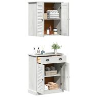 Комплект мебели за баня VIGO 2 pcs Бяло и антикварно бяло