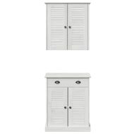 Комплект мебели за баня VIGO 2 pcs Бяло и антикварно бяло