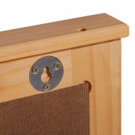 Комплект мебели за баня с чекмедже VIGO 3 pcs Меден кафяв