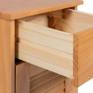 Комплект мебели за баня с чекмедже VIGO 5 pcs Меден кафяв