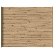 Легло с място за съхранение Дъб 160 x 200 cm Инженерно дърво