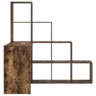 Ъглово бюро с рафт Димян дъб 101,5 x 149,5 x 149,5 см