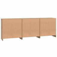 Служебен шкаф 3 pcs Дъб 70 x 41 x 75 см Инженерно дърво