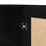 Шкаф за книги Черния дъб 82,5 x 30,5 x 185 см Инженерно дърво