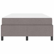 Легло с пружинирана основа Таупе 120 x 200 cm текстил