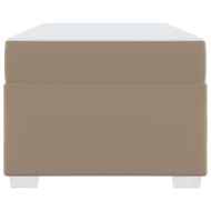 Рамка за легло с матрак Капучино 80 x 200 cm текстил