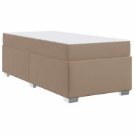 Рамка за легло с матрак Капучино 80 x 200 cm текстил