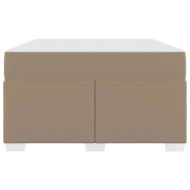 Рамка за легло с матрак Капучино 120 x 190 cm текстил