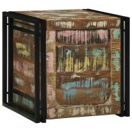 Кутия за съхранение 50 x 50 x 50 cm Солидно възстановено дърво