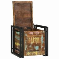 Кутия за съхранение 40 x 40 x 40 cm Солидно акациево дърво