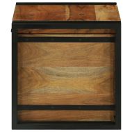 Кутия за съхранение 40 x 40 x 40 cm Солидно акациево дърво