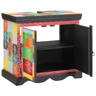 Шкаф за мивка Кафяво 60 x 35 x 55 см Солидно мангово дърво