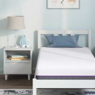 Матрак Бяло и сиво 80 x 160 cm Жакардова материя