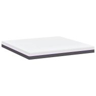 Матрак Бяло и сиво 180 x 200 cm Жакардова материя