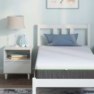 Матрак Бяло и сиво 80 x 160 cm Жакардова материя