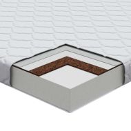 Матрак Бяло 200 x 200 cm Жакардова материя