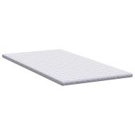 Кокосов Топпер Бяло 90 x 200 cm Жакардова материя
