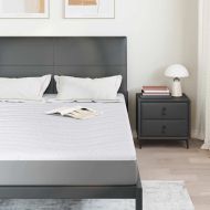 Топер за матрак Бяло 140 x 200 cm Трико тъкан