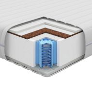 Матрак Бяло 80 x 200 cm Калъфче