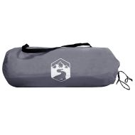 Наметало с покрив със съхранение Сив и черен 236 x 108 x 120 см