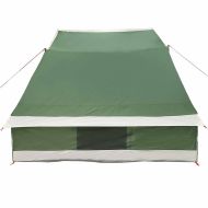 Къмпинг наметало с покрив Зелен 223 x 163 x 130 см тафта