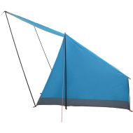 Къмпинг наметало с покрив Синьо 223 x 163 x 130 см тафта