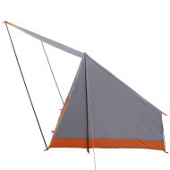 Къмпинг наметало Сив и оранжев 223 x 163 x 130 см тафта