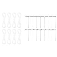 Парти шатър Бяло 400 x 400 x 266 см Полиетилен