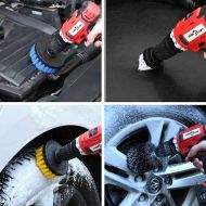 Комплект четки за коли Многоцветен полиратан