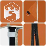 Шатър Оранжево 194 x 194 x 251 см текстил