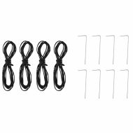 Шатър Зелен 290 x 290 x 251 см текстил