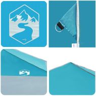 Шатър Синьо 395 x 395 x 251 см текстил