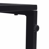 Мебели за открито Черно 70 x 70 x 32 см Метал